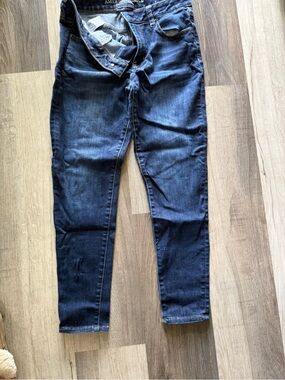 American Eagle Outfitters Dark Blue Women's Skinny Jeans